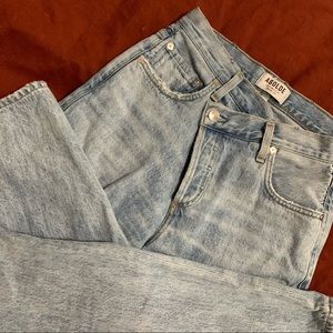 AGOLDE CRISS CROSS UPSIZED JEAN IN SUBURBIA